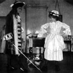 Nastya and I perform