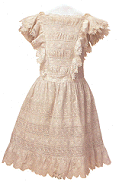 A summer dress worn by one of the Grand Duchesses, early to mid 1900's