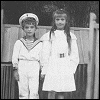 Alexei and Anastasia, summer 1911